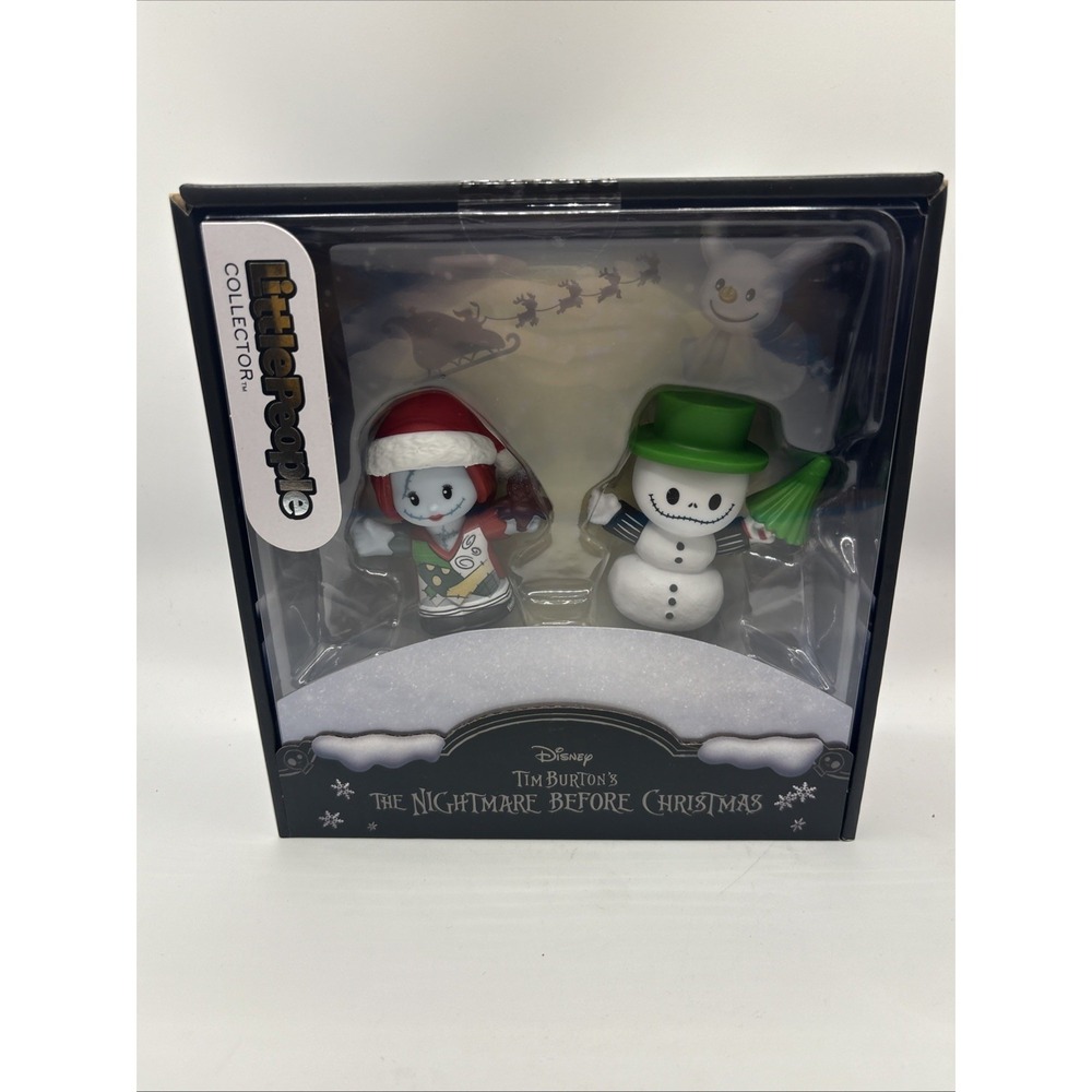 Mattel Little People Collector NIGHTMARE BEFORE CHRISTMAS Sally & Jack Walgreens